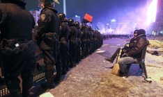 Подъезды к Майдану Независимости перекрыты