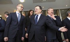 В Брюсселе началась встреча Яценюка и Баррозу