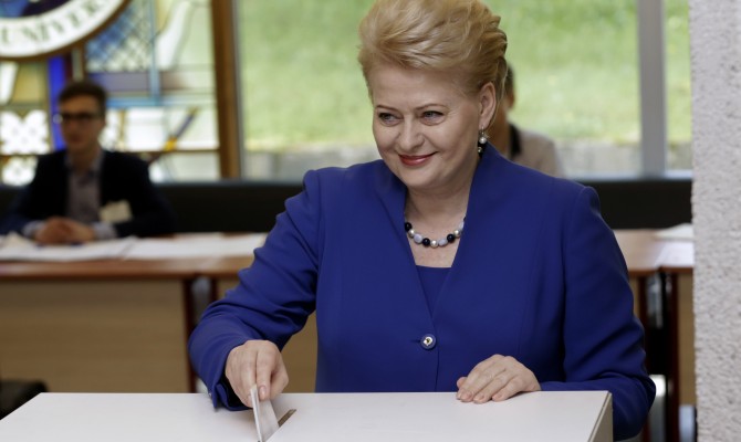 Грибаускайте переизбрана президентом Литвы