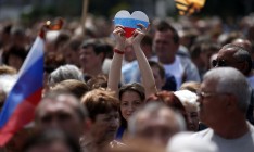 В Донецке проходит митинг под лозунгом «Донбасс - Россия»