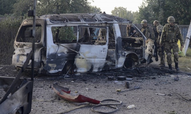 В ходе АТО за сутки погибло 4 украинских военных