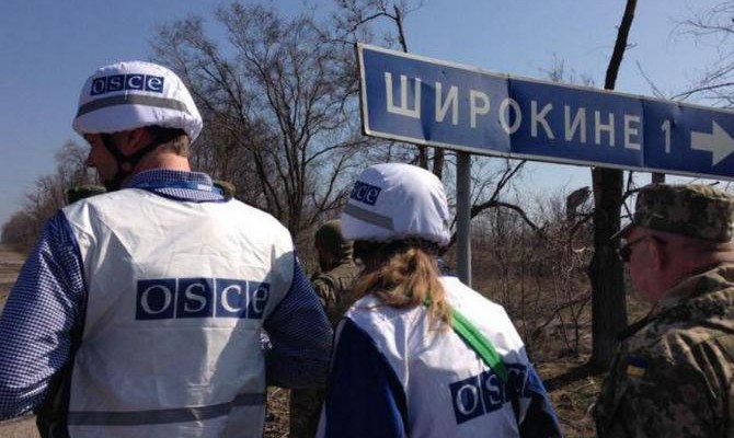 ОБСЕ Широкино покинули все мирные жители