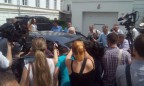 Мэр Полтавы на своем авто наехал на толпу активистов