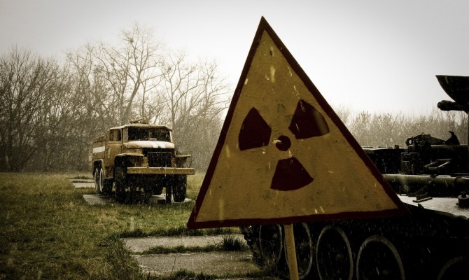 Пожар в Чернобыльской зоне до сих пор не потушили