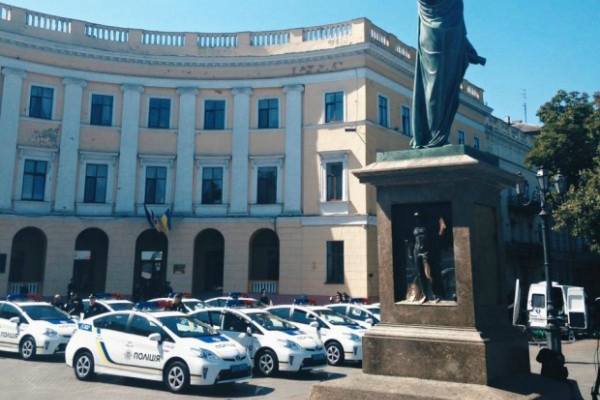 Новая Патрульная полиция Одессы приняла присягу
