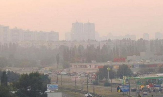 В Киеве зафиксировано превышение допустимой концентрации вредных веществ в воздухе