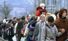 Количество переселенцев в Украине превысило миллион человек