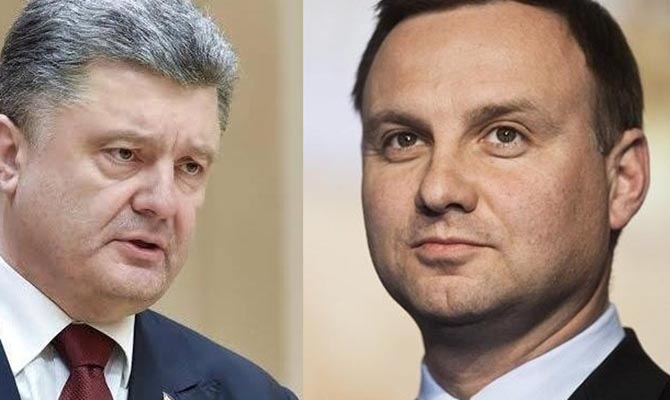 Порошенко и Дуда договорились о проведении Консультационного комитета в начале марта