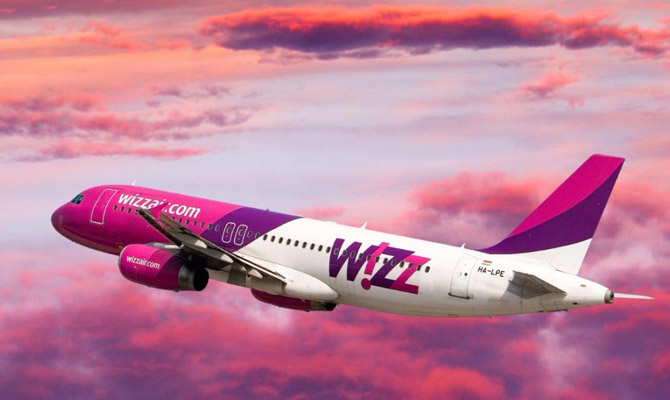 Лоукостер Wizz Air рекордно увеличил пассажиропоток