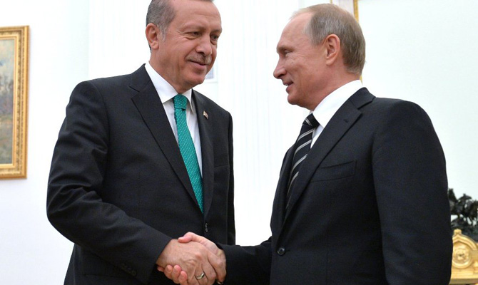 Президент Турции извинился перед Путиным за сбитый Су-24