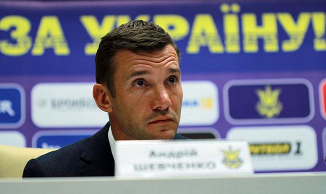 Новым тренером сборной Украины стал Андрей Шевченко