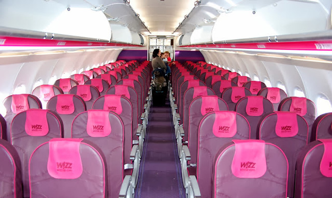 Wizz Air открывает два новых рейса из Киева