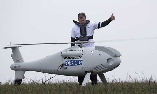 ОБСЕ: беспилотник миссии сбит в Украине