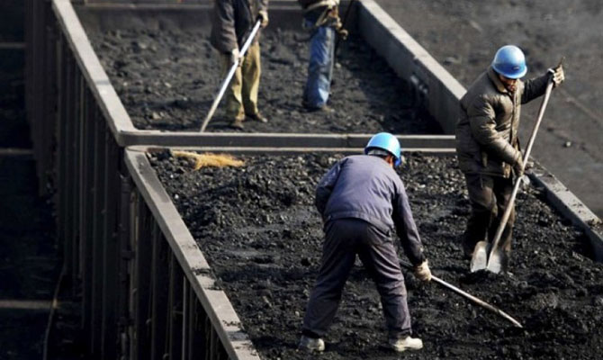 Запасы угля на ТЭС Украины за неделю увеличились на 4,3%