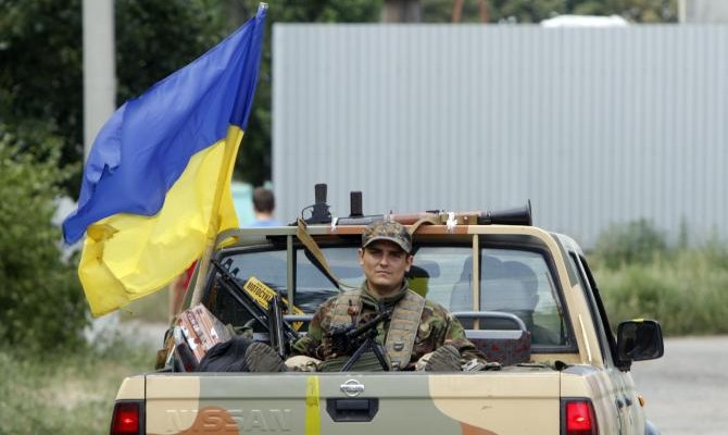 За минувшие сутки в зоне АТО был ранен один украинский военный
