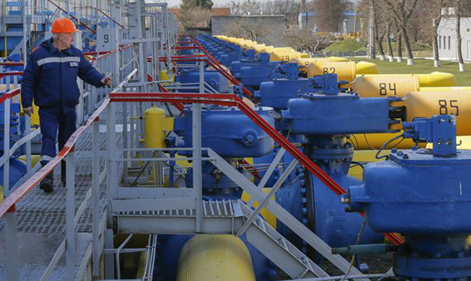 Запасы газа в ПХГ Украины преодолели отметку в 14 млрд кубов