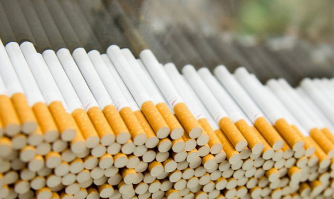 Рынок нелегальных сигарет в Украине в 2016г сократился до 1,7%