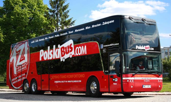 Перевозчик Polski Bus запускает два маршрута из Польши в Украину