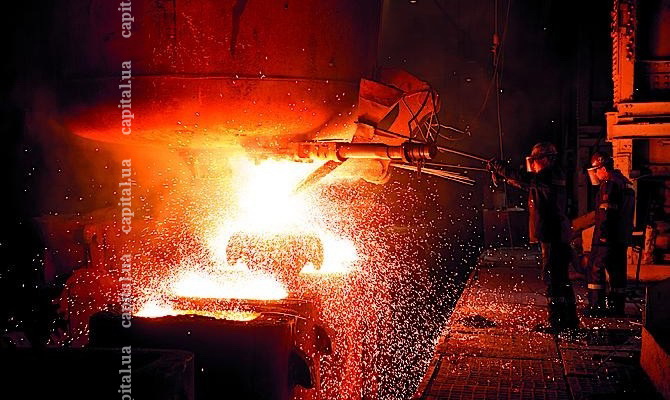 Производство стали в Украине в сентябре упало на 13,4%