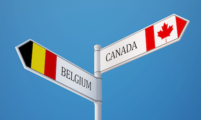 Бельгия подпишет соглашение о ЗСТ с Канадой