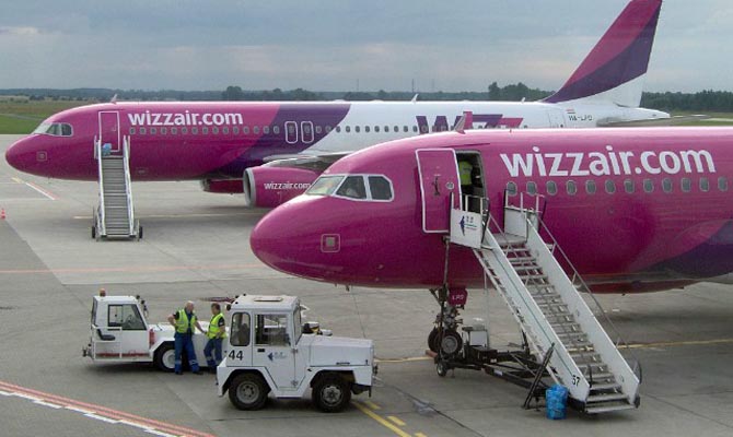 Wizz Air объявила о запуске авиарейсов из Львова