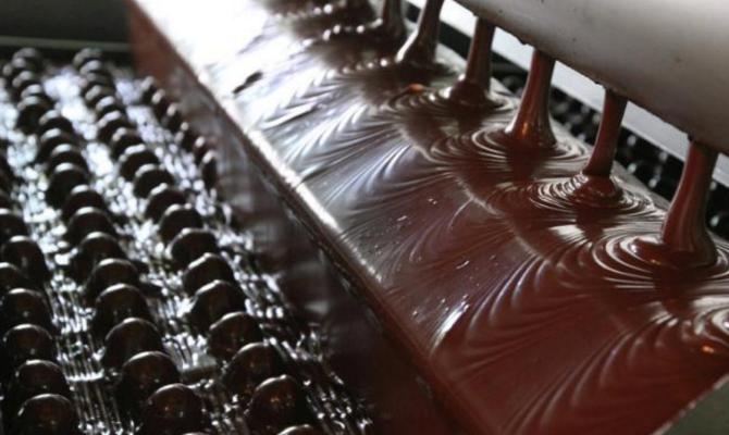 Производство шоколада в Украине за 2016 год упало на 6,7