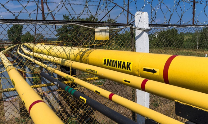 «Тольяттиазот» возобновил прокачку аммиака по территории Украины