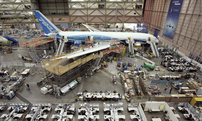 Boeing откроет первый завод в Европе