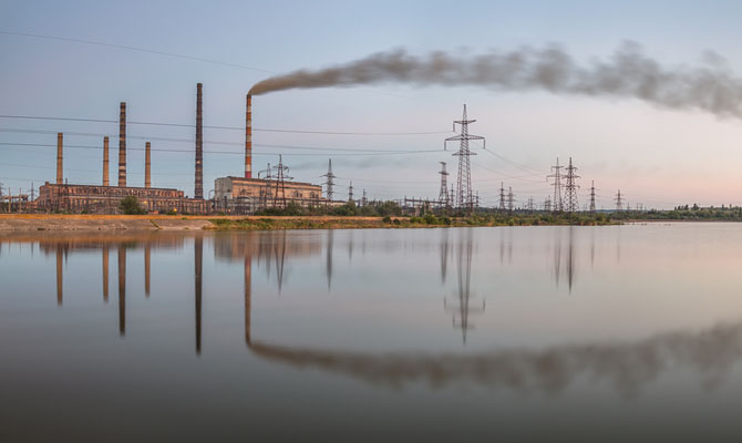 Славянская ТЭС перешла с угля на газ