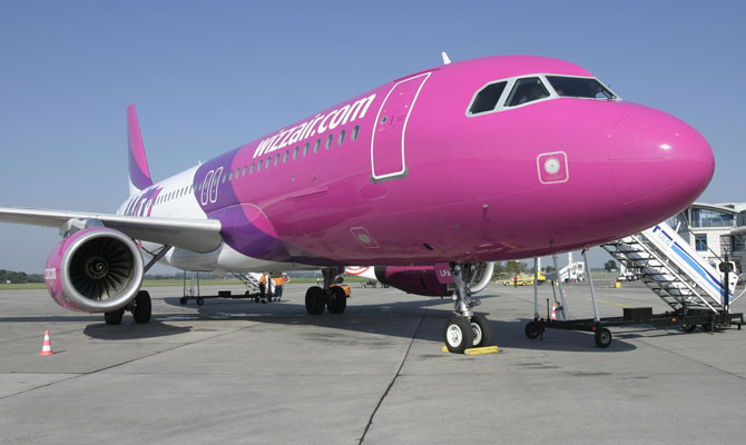 Wizz Air летом запустит четыре новых рейса из Украины