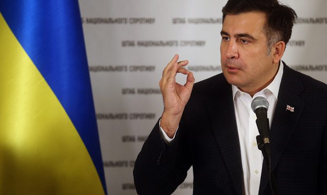 Саакашвили анонсировал огромное объединение демократических сил