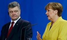 Порошенко и Меркель обсудят давление на РФ и европейский вектор Украины