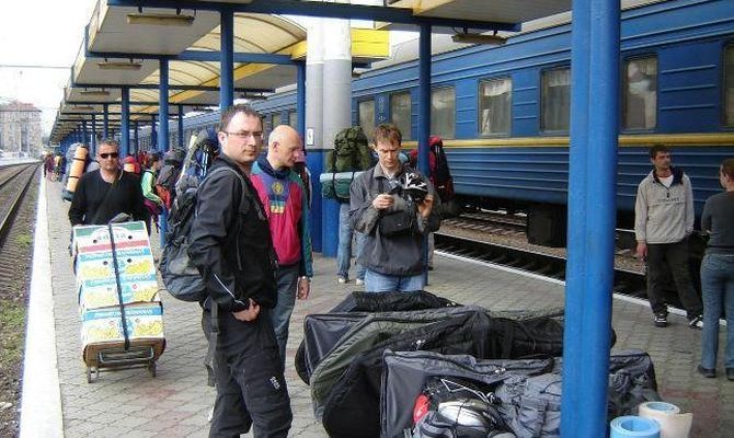 В Украине за 4 месяца пассажироперевозки увеличились на 0,3%