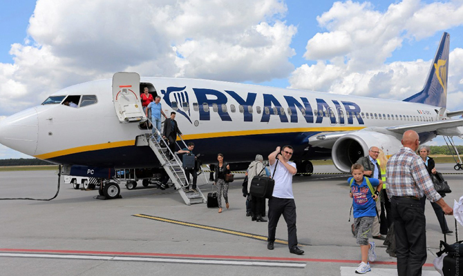 Ryanair ожидает дальнейшее снижение цен на авиабилеты