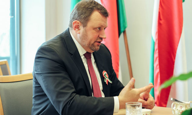 Посол Венгрии обеспокоен правами нацменьшинств в Украине