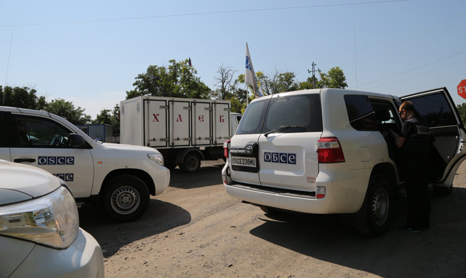 Миссия ОБСЕ заявляет об увеличении военной техники на границе Украины с РФ