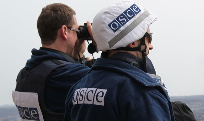 Миссия ОБСЕ установила на КПВВ «Марьинка» камеру видеонаблюдения