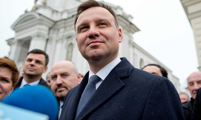 Президент Польши посетит Украину до конца года