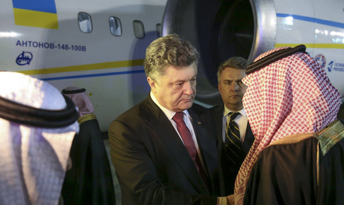 Украина заинтересована в привлечении инвестиций из Саудовской Аравии, – Порошенко