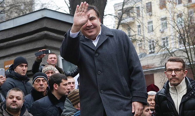 Саакашвили анонсировал новый митинг на Майдане