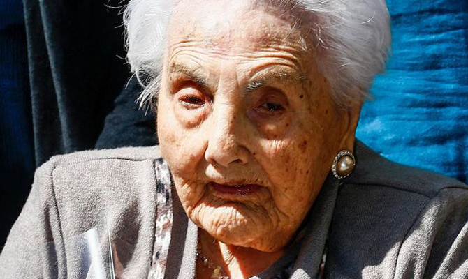 В Барселоне умерла самая старая жительница Европы