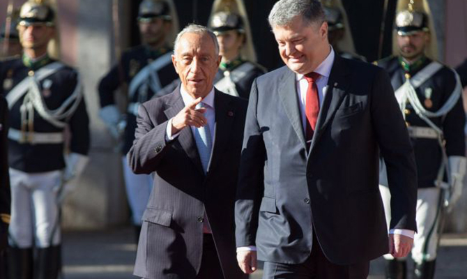 Президент Португалии поддерживает вступление Украины в НАТО