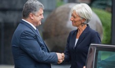 Порошенко и Лагард обсудят кредитование Украины в Давосе