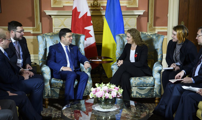 В Украину прибыла генерал-губернатор Канады