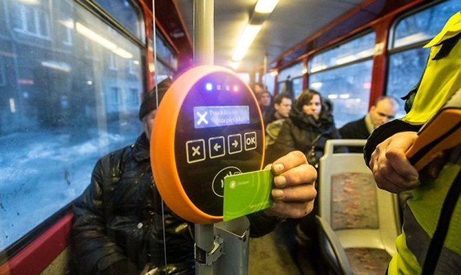 Киев введет электронный билет в наземном транспорте со второго квартала