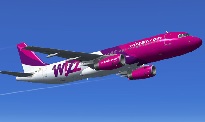 Wizz Air откроет 70 новых маршрутов