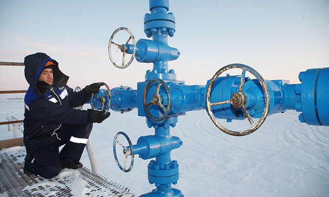 Украина с начала отопительного сезона израсходовала 40% запасов газа