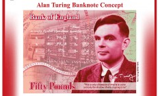 Банк Англии представил новую банкноту с Аланом Тьюрингом