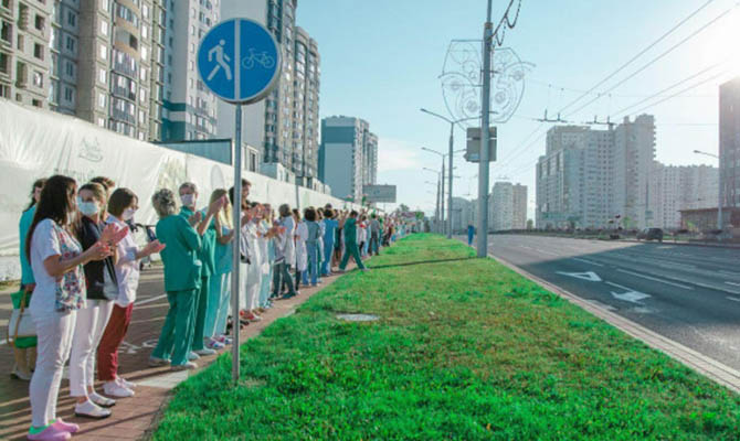 В городах Беларуси возобновились акции протеста