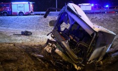 В Польше очередная авария автобуса с украинцами